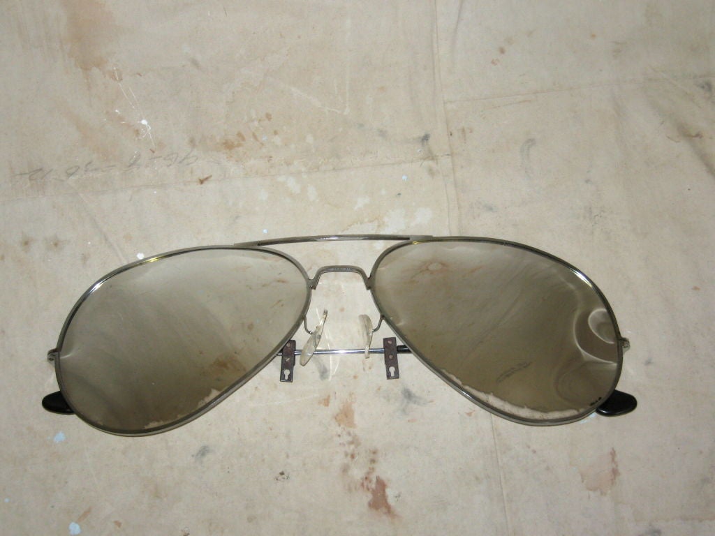 Giant Mirrored Aviator Sunglasses