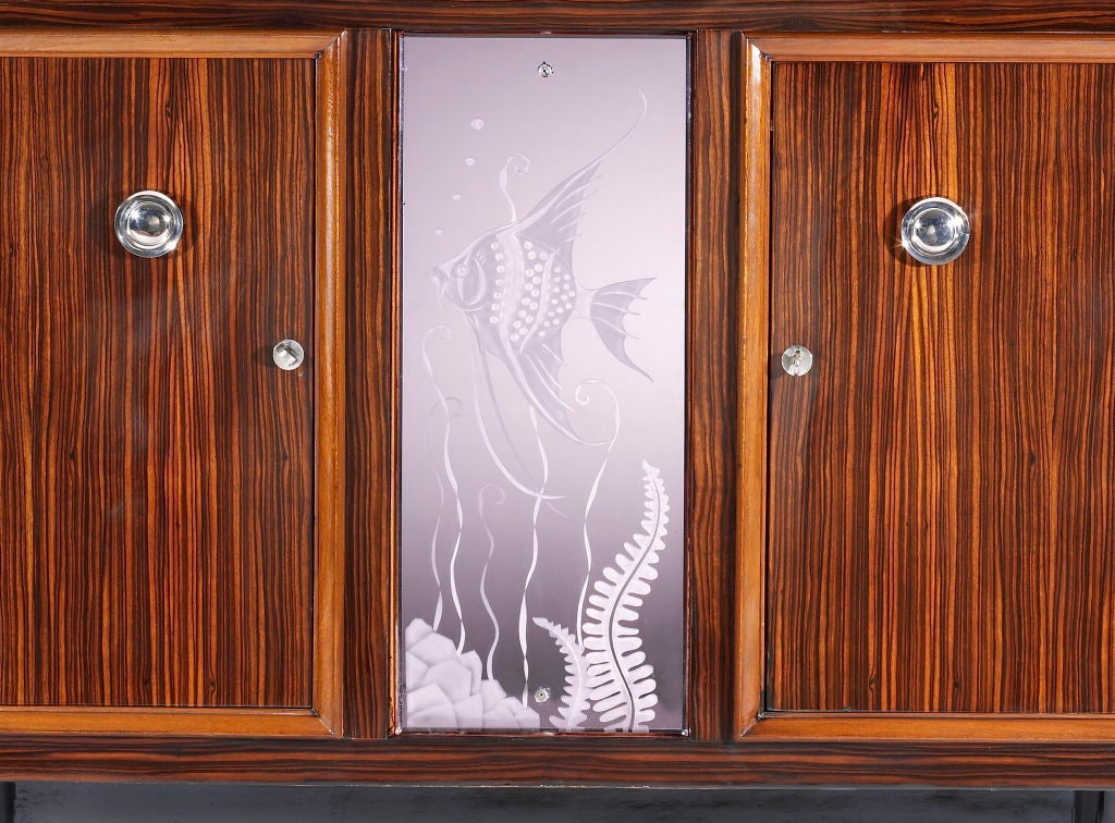 French Art Deco Sideboard by Maurice Alet, Toulouse