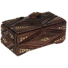 Tramp Art Box