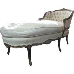 Vintage 20th Century French Chaise Lounge