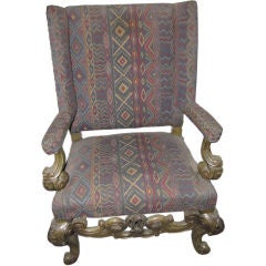 19th c. Italian Renaissance Arm Chair