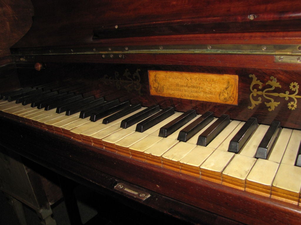 Antique 19th Century Upright Piano 2