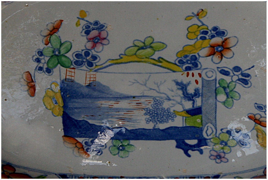 20th Century English Mason's  Ironstone Platter