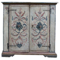 Early 18th C. Tuscan Painted Credenza