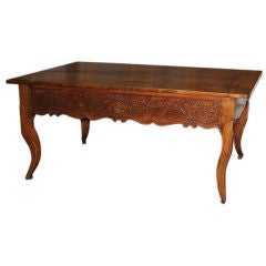 Late 18th C. French Louis XV Fruitwood  WritingTable