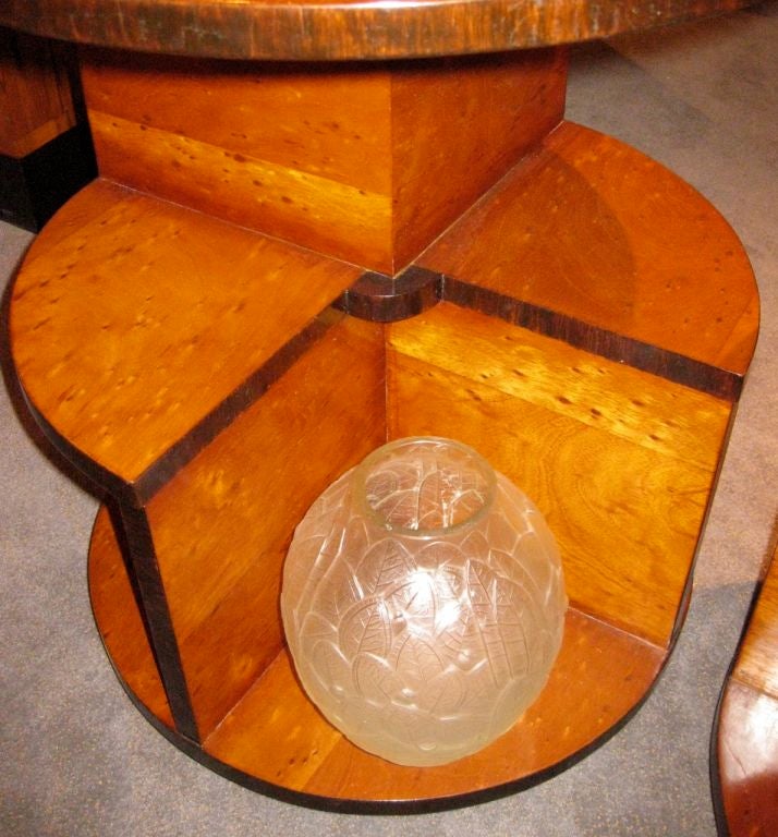 Contemporary Pair of Modernist Side Tables