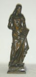 French Emile Louis Picault bronze sculpture