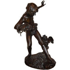 French bronze by Paul Chevre