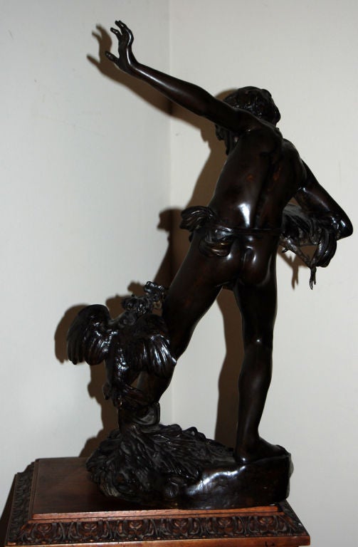 French bronze by Paul Chevre