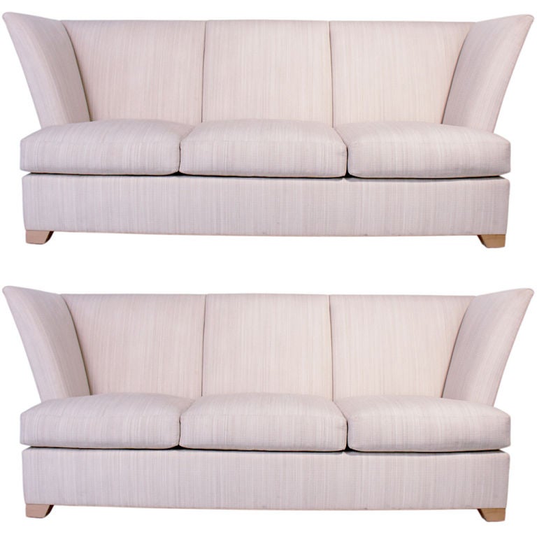 Pair of Sofas designed by John Hutton for Donghia