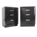 Pair of Night Stands or End Tables by T.H. Robsjohn Gibbings