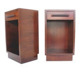 Pair of Night Stands or End Tables designed by Gilbert Rohde