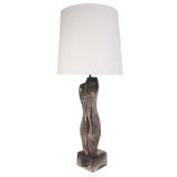 Large Scale Sculptural Ceramic Lamp - circa 1950's
