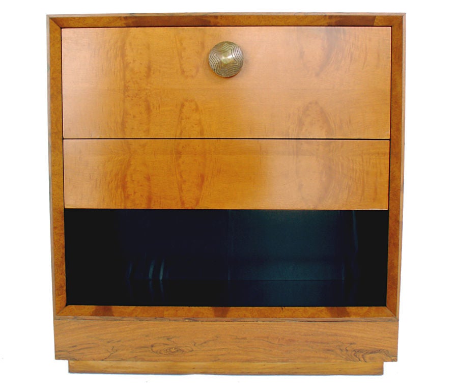 Elegant Art Deco Secretary or Bookshelf, designed by Gilbert Rohde for his 