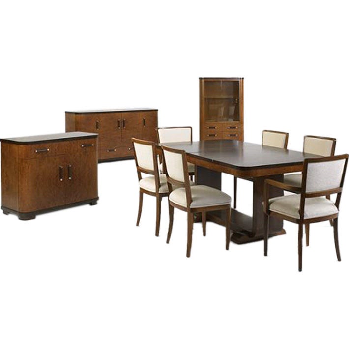 Extremely Rare Complete Dining Suite by Donald Deskey