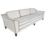 Glamorous Art Deco Sofa - circa 1940's - Great Lines - 8 ft