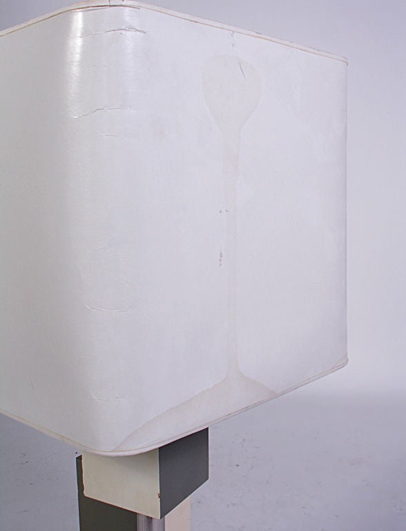 Large Scale Constructivist Lamp - Very Sculptural Form For Sale 1