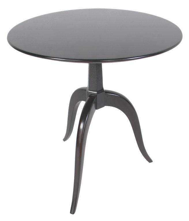 Pair of Tables with Curvaceous Legs designed by Paul Frankl