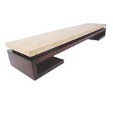 Monumental Paul Frankl Coffee Table or Bench - Low Asian Form