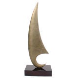 Abstract Modernist Scimitar Sculpture