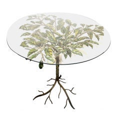 Trompe L'oeil Table in the form of a Lemon Tree