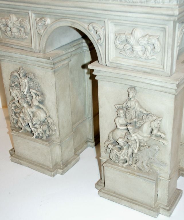 Unknown Architectural Model of Arc de Triomphe Side Table