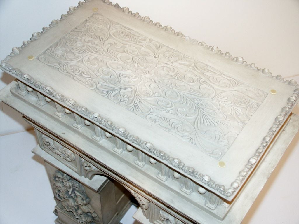 Late 20th Century Architectural Model of Arc de Triomphe Side Table