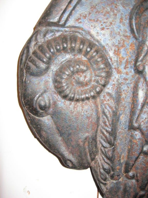 CAST IRON  WALL FOUNTAIN