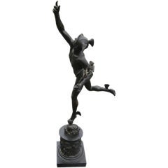 BRONZE STATUE OF MERCURY