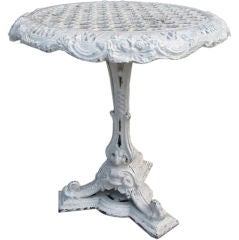 CAST IRON GARDEN TABLE