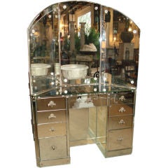 Mirrored Dressing Table
