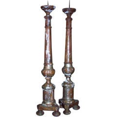 Antique 19th century european prickets