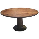 Round Table With Industrial Base