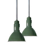 Green Industrial Lights