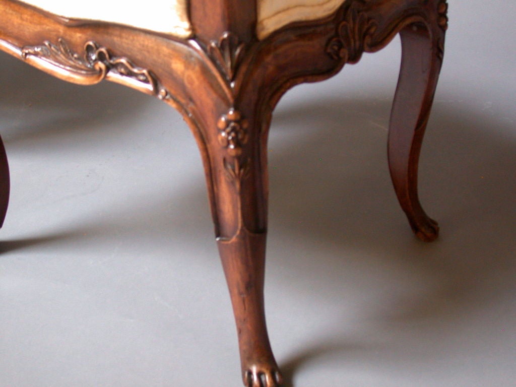 18th Century and Earlier Remarkable  Pair of 18th Century French Canadian Side Chairs.