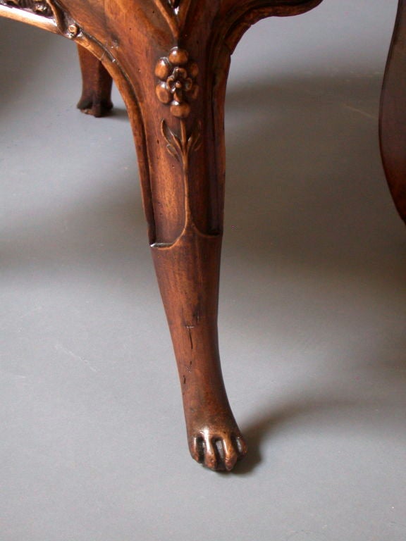 Remarkable  Pair of 18th Century French Canadian Side Chairs. 1