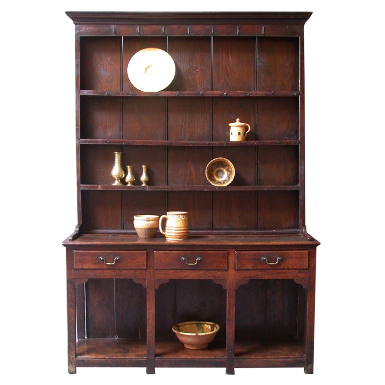 Unusually Small 18th Century Welsh Dresser.