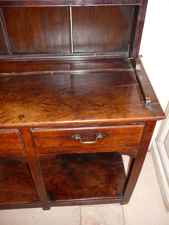 English Unusually Small 18th Century Welsh Dresser.