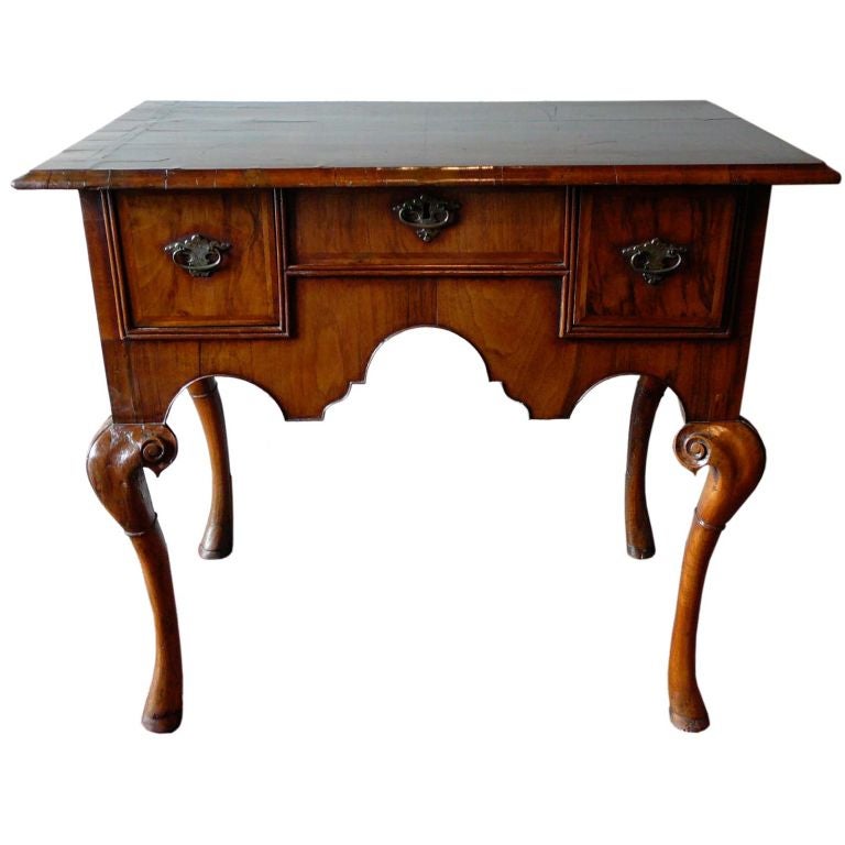 Early 18th Century Queen Anne Period Lowboy.