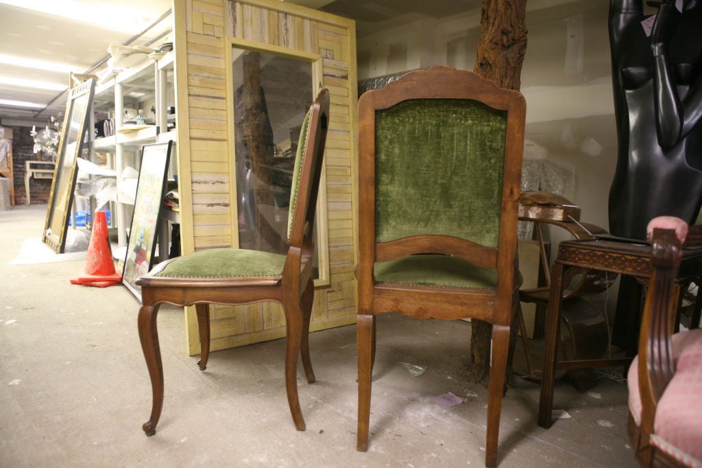 Set of 8 Antique French Chairs