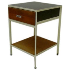 George Nelson Steel Frame Nightstand