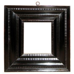 DUTCH BAROQUE PERIOD EBONIZED FRAME