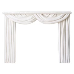 Vintage Glamorous Plaster Fireplace Surround
