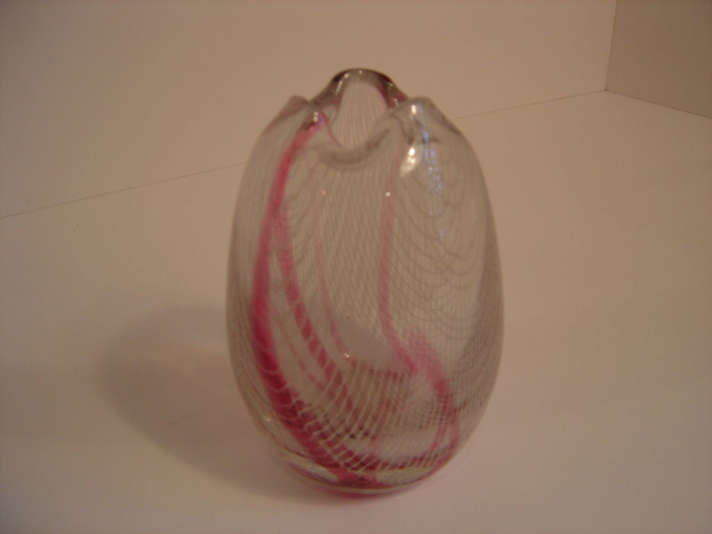 Murano Glass Vase by Seguso