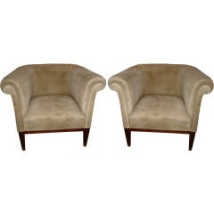 Antique Pair of Secessionist Arm Chairs