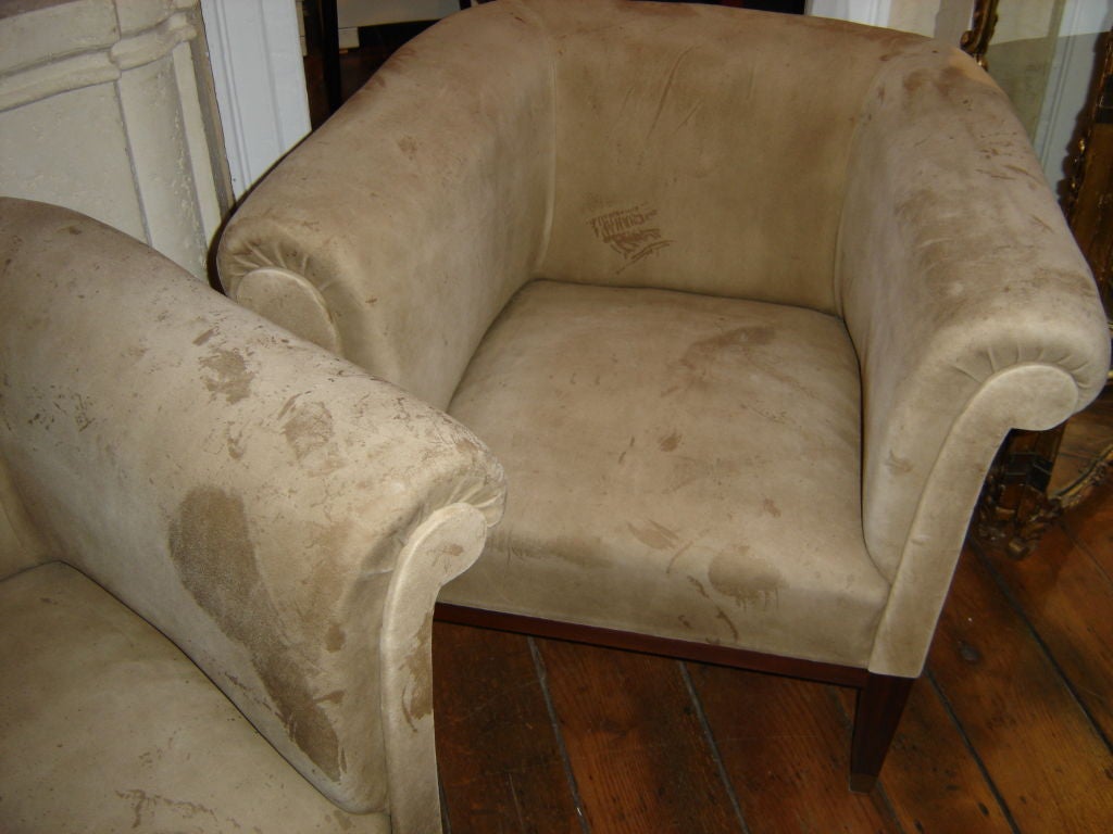 Pair of Secessionist Arm Chairs