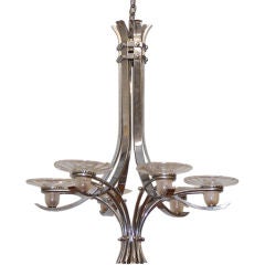 Vintage Art Moderne Style Chandelier