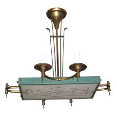 4 Arm 1930's Ceiling fixture
