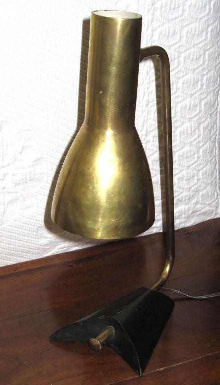 Pair of Brass Table Lamps For Sale 2