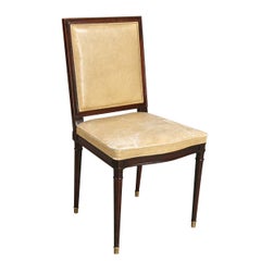 A Jansen Mahogany Desk Chair